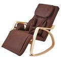 Brayden Studio® Cealie Rocking Chair Solid + Manufactured Wood/Wood/Fabric in Brown | 36.2 H x 26 W x 51.2 D in | Wayfair