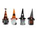 The Holiday Aisle® 4 Piece Jarion Halloween Gnome Sculpture Set | 12 H x 4.5 W x 4.5 D in | Wayfair A0CC6AC21D7F428685A08F674C1168D3