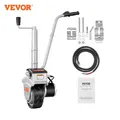 VEVOR Roue Jockey Motorisée Électrique Remorque 2268 kg Chariot de Remorque 350 W 12 V Vitesse