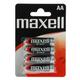 Maxell 4 x AA Batterie à usage unique Zinc-Carbone