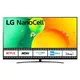LG NanoCell 75NANO766QA.API TV 190.5 cm (75") 4K Ultra HD Smart Wifi Bleu