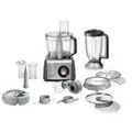 Bosch MC812M865 robot de cuisine 1250 W 3.9 L Noir, Acier inoxydable