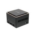 ECS LIVA Q3 Plus Mini PC AMD Ryzen Embedded V1000 V1605B 8 Go DDR4-SDRAM 128 eMMC Windows 10 Pro Noir