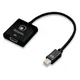 Atlantis Land A04-MINIDP_HDMI câble vidéo et adaptateur 0.2 m Mini DisplayPort HDMI Type A (Standard) Noir