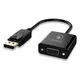 Atlantis Land A04-DP_VGA câble vidéo et adaptateur 0.2 m VGA (D-Sub) DisplayPort Noir