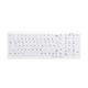 CHERRY AK-C7000 clavier RF sans fil QWERTZ Allemand Blanc