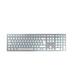 CHERRY KW 9100 SLIM FOR MAC clavier USB + Bluetooth QWERTZ Allemand Argent