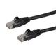 StarTech.com Câble réseau Cat6 Gigabit UTP sans crochet de 5m - Cordon Ethernet RJ45 anti-accroc M/M Noir