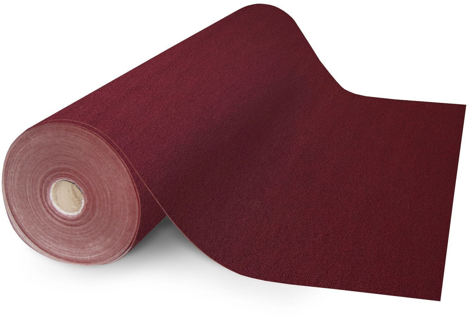 Teppichboden MY HOME "Malta", rot (dunkelrot), B:200cm H:3mm L:500cm, Kunstfaser, Teppiche, verschiedene Farben & Größen, Polypropylen, Nadelfilz