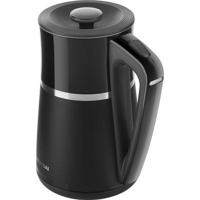 HYUNDAI Wasserkocher "HYUVK306", schwarz, B:26,2cm H:21,6cm T:15,5cm, Wasserkocher Image