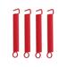 NUOLUX 4pcs Electric Guitar Tremolo Bridge Tension Springs Tremolo Bridge System Springs for ST/ Stratocaster Style Electric Guitar (Red)