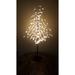 4' Pre-Lit Outdoor Cherry Blossom Artificial Tree - Warm LED Lights