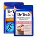 Dr. Teal S Pure Epsom Salt Soaking Solution Gift Set (2 Pack 3Lbs Ea.) - Restore & Replenish With Pink Himalayan Salt Pre & Post Workout With Menthol - Essential Oils Calm Senses & Relieve Stress.