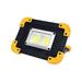 work light 20W COB Bright Light Working Light Rechargeable Work Lamp Floodlight Portable Searchlight Emergency Light (Without Battery)