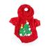 Fashionable Pets Costumes Christmas Dog Costume Party Suits for Puppy Dog Size S Red