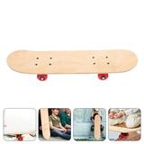 Skateboard Longboard Kids Blank Cruiser Skateboards Double Diy Concave Kick Complete Boards Penny Maple Standard Decks