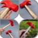 Hammer Wooden Childrens Kid Toddler Simulation Play Kids Cosplay Small Red Maintenance