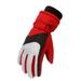 Rbaofujie Gloves GiftsKids Snow Gloves for Boys Girls Winter Waterproof Insulated Kids Ski Gloves Thickening Warm Windproof Outdoor GloveRed Winter Gloves
