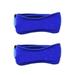 2Pcs Adjustable Patella Strap Absorption Knee Protector Breathable Knee Pad Blue