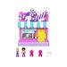 Polly Pocket Pollyville Sweet Store Playset with 2 Micro Dolls and Accessories