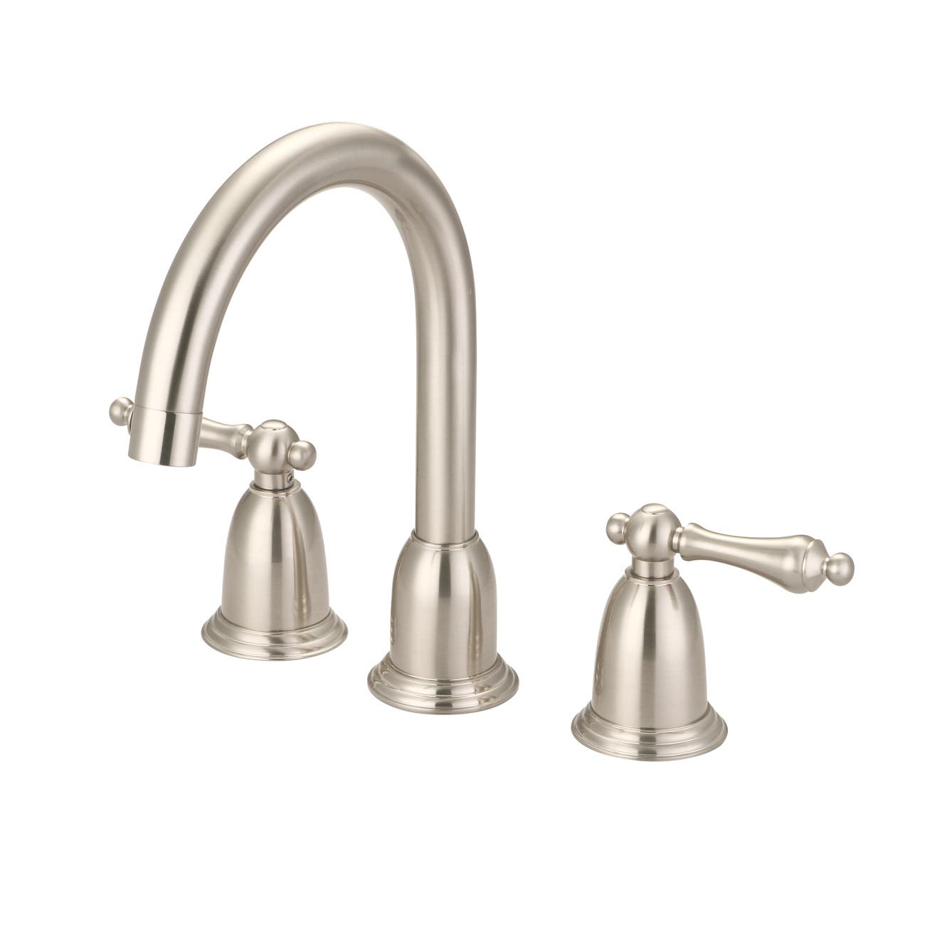 Randolph Morris Widespread Bathroom Sink Faucet - Metal Lever Handles RMH711ML-BN