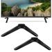 Universal TV Stand Tabletop for Most 23 to 65 inch LCD Flat Screen TV Black