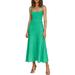 TheFound Women s Summer Knit Dress Sleeveless Tie Strap Flowy Long Dress