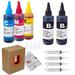 4 Color Ink refill kit for HP 950 951 932 933 60 61 952 902 901 62 63 21 22 920 940 934 564 711 970 971 94 95 96