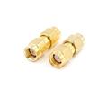 1PCS RP SMA male to SMA male Adapter RF Coax Coupling Nut barrel Connector Converter For WIFI 4G Antenna