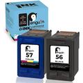 Remanufactured Printer Ink Cartridge Replacement for HP 56 57 Used for Hp Deskjet Series:450 450cbi 450ci