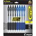 PILOT Pen 16591 G2 Premium Refillable And Retractable Gel Ink Pens Ultra Fine Point (0.38mm) Black and Blue 8 Count