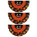 Halloween Fan Flags 3Pcs Halloween Fan Flags Halloween Bunting Flags Halloween Yard Hanging Bunting Flags