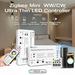 Gledopto Smart Zigbee3.0 Ultra Thin Mini WWCW CCT LED Light Strip Controller Warm Cold White Light Alexa Echo Voice APP Control