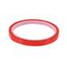 8mm x 5m Heat Resistant Double Sided Adhesive Sticker Tape Clear Tape Weatherproof Heavy Duty High Strength Glue Tape Mobile Phone Tape Sticker Repair Tool (Red)