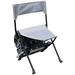 Portable Chair Perfect For Camping Sporting Events Campfires Hiking And Outdoor Recreation Built In Pockets For Storage Grey Camo (Pack Of 1)