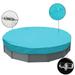 Sunshades Depot 15 Ft Turquoise Green Waterproof Round Pool Cover Above Ground Pool Winter Covers Wire Rope Hemmed All Edges for Above Ground Swimming Pools (15 Turquoise Green Waterproof)