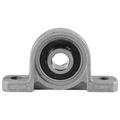 4Pcs KP08 Pillow Block Mounted Ball Bearing (Diameter 8mm Bore) Zinc Alloy Pillow Block Bearing