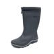 Spirale Stratos Warm Fleece Black Unisex Wellington Wellie Tie Top Boots - Size UK 11