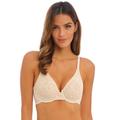 Wacoal Womens 851205 Halo Lace Underwired Bra - Beige Elastane - Size 36C