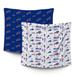 Infant Pegasus Buffalo Bills 47" x Home & Away Two-Piece Muslin Blanket Set