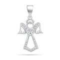 Brilio Anhänger Fashion Silver Angel Pendant PENT113 sBS0744 Marke, Estándar, Metall, Kein Edelstein