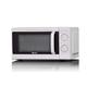 Smad Microwave Ovens 700W 17L, Small White Microwave with 6 Power Levels, Manual Control, Function Defrost, Easy Clean