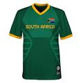 Official 2023 Women's Football World Cup Kids Team Shirt, South Africa, Green, 7 Years