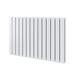 Pinta Horizontal Compact Radiator Double Flat Panel Column Slim Designer Radiator 600 x 816mm – White