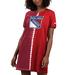 Women's Starter Red New York Rangers Ace Tie-Dye Sneaker Dress
