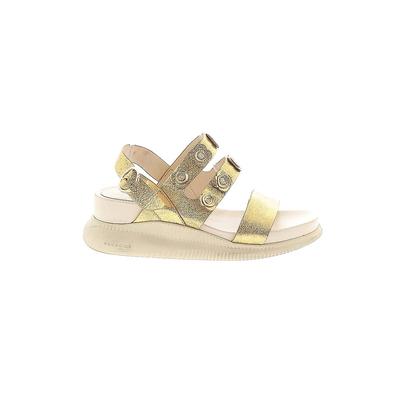 Cole Haan zerogrand Wedges: Gold Shoes - Women's Size 7 1/2