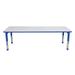 Children's Factory Laminate Adjustable Height Multi-Student Desk Laminate/Metal | 30 H x 72 W x 22 D in | Wayfair AB6604PB