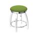 Holland Bar Stool 802 Misha Swivel Vanity Stool Upholstered in Green/Black/Brown | Wayfair 80218CH009