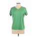 Adidas Active T-Shirt: Green Activewear - Women's Size Large