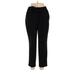 Nine West Dress Pants - Mid/Reg Rise: Black Bottoms - Women's Size 12